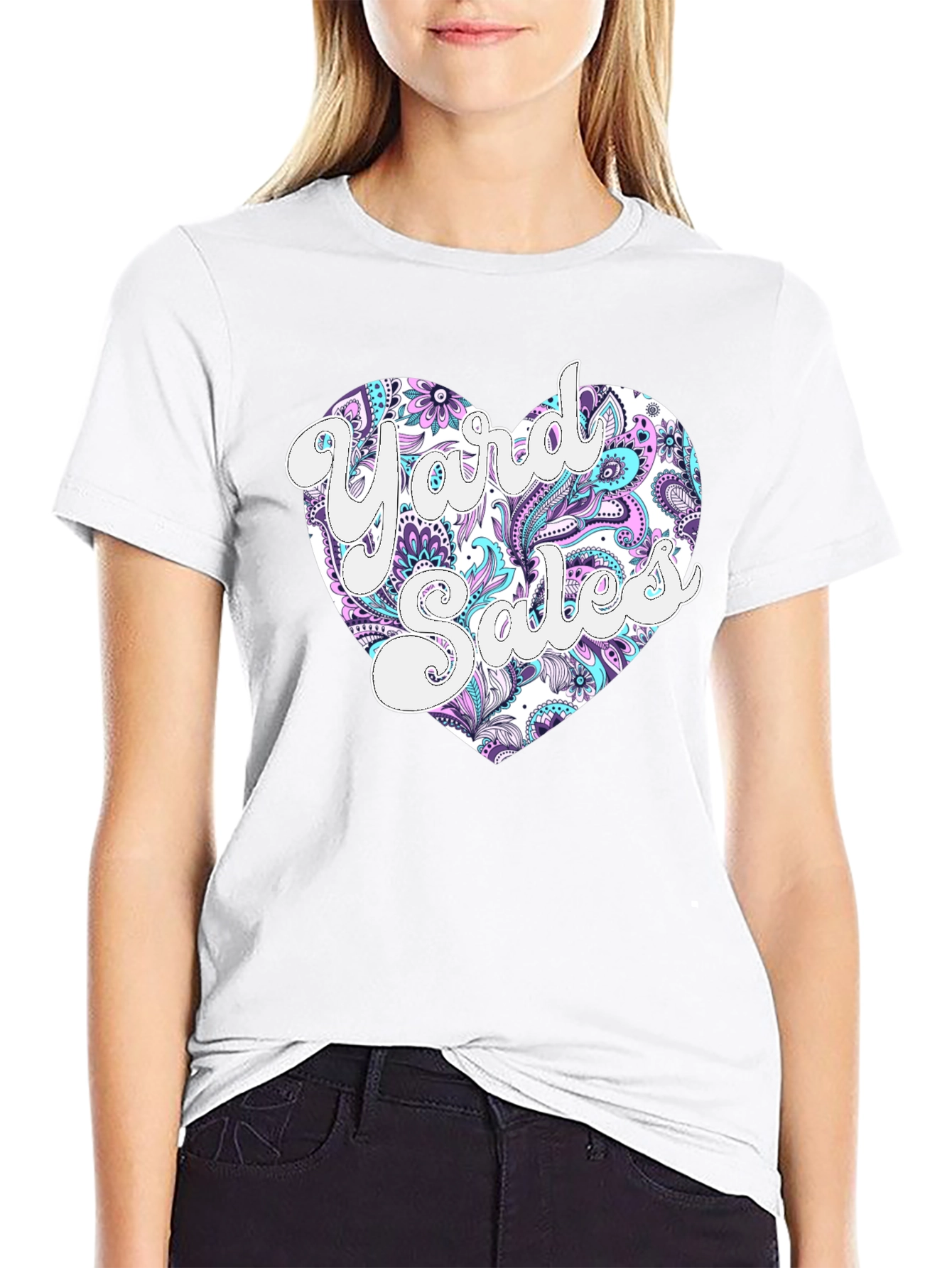 Yard Sale Heart T-Shirt