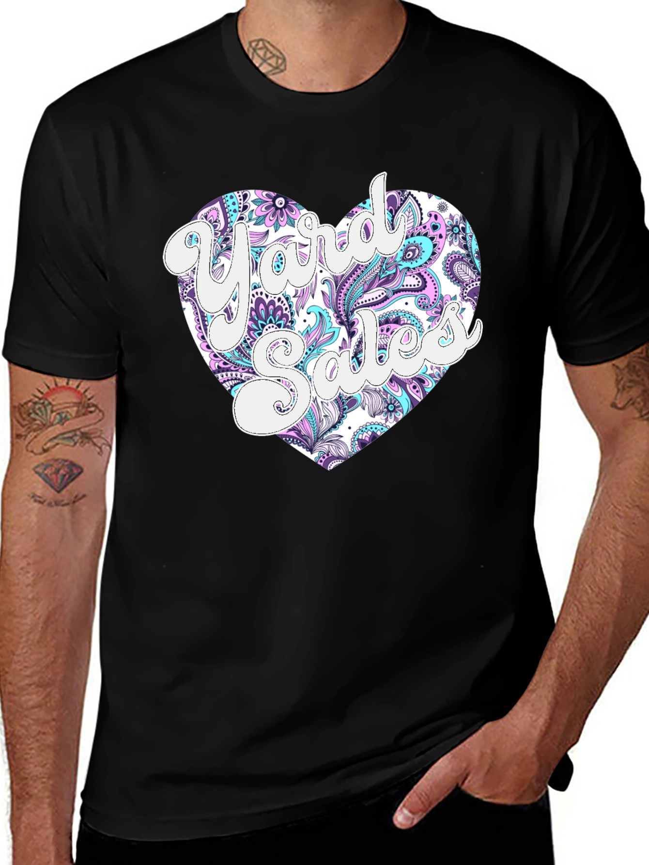 Yard Sale Heart T-Shirt