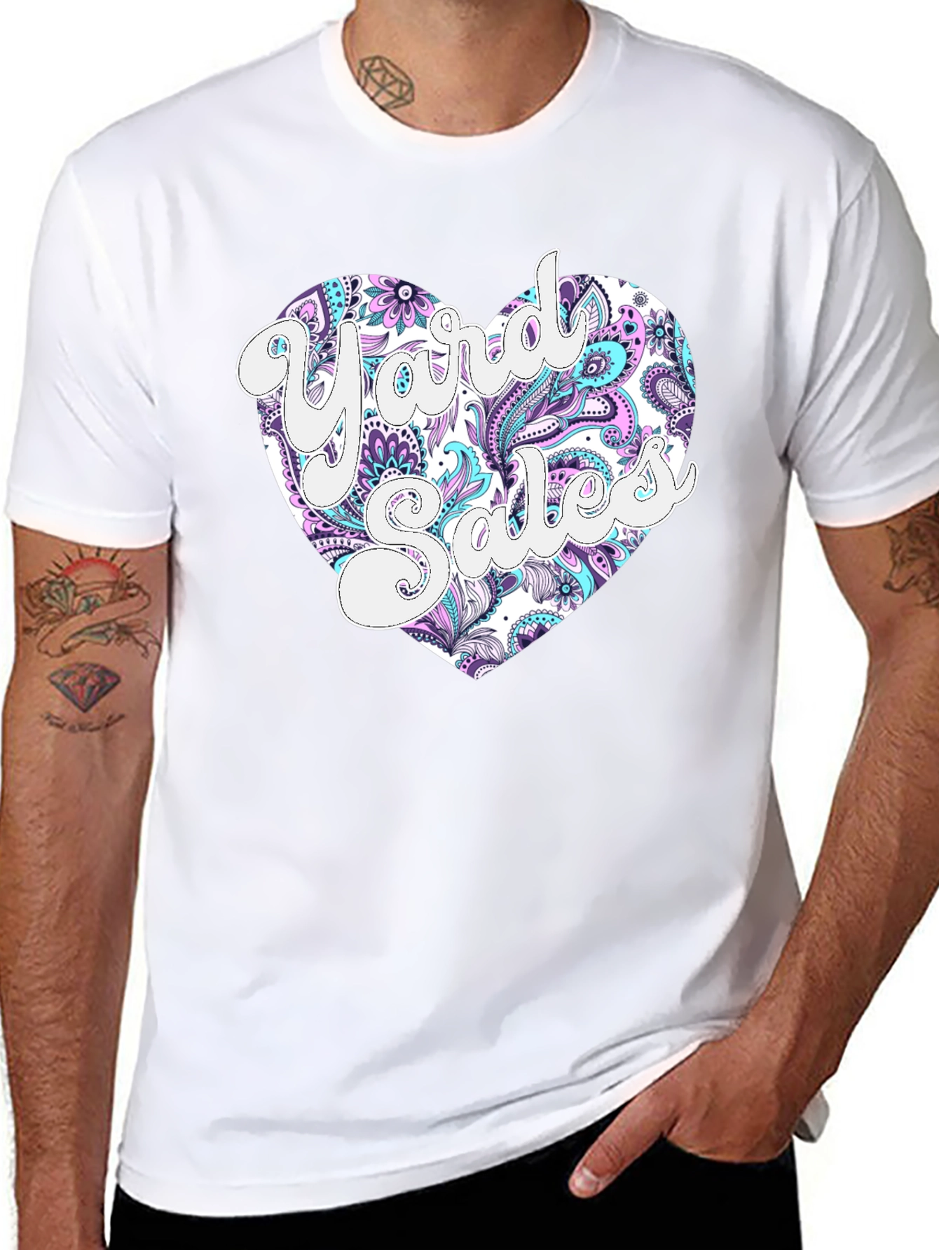 Yard Sale Heart T-Shirt