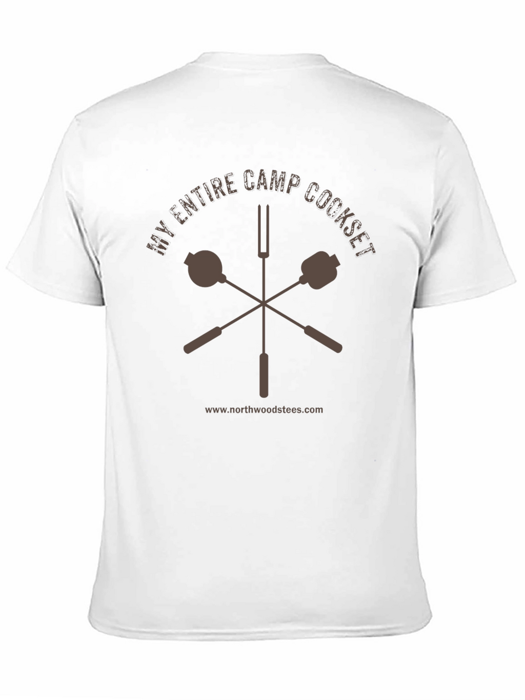 My Entire Camp Cookset Black T-Shirt