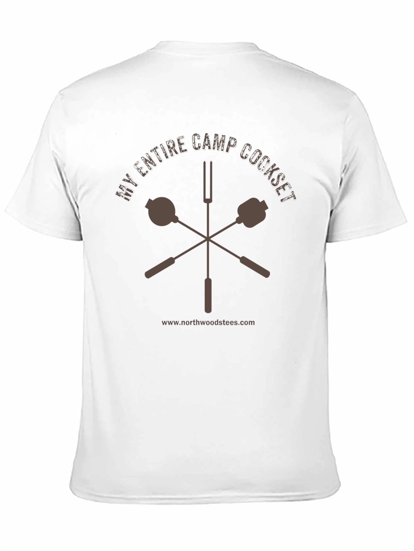 My Entire Camp Cookset Black T-Shirt