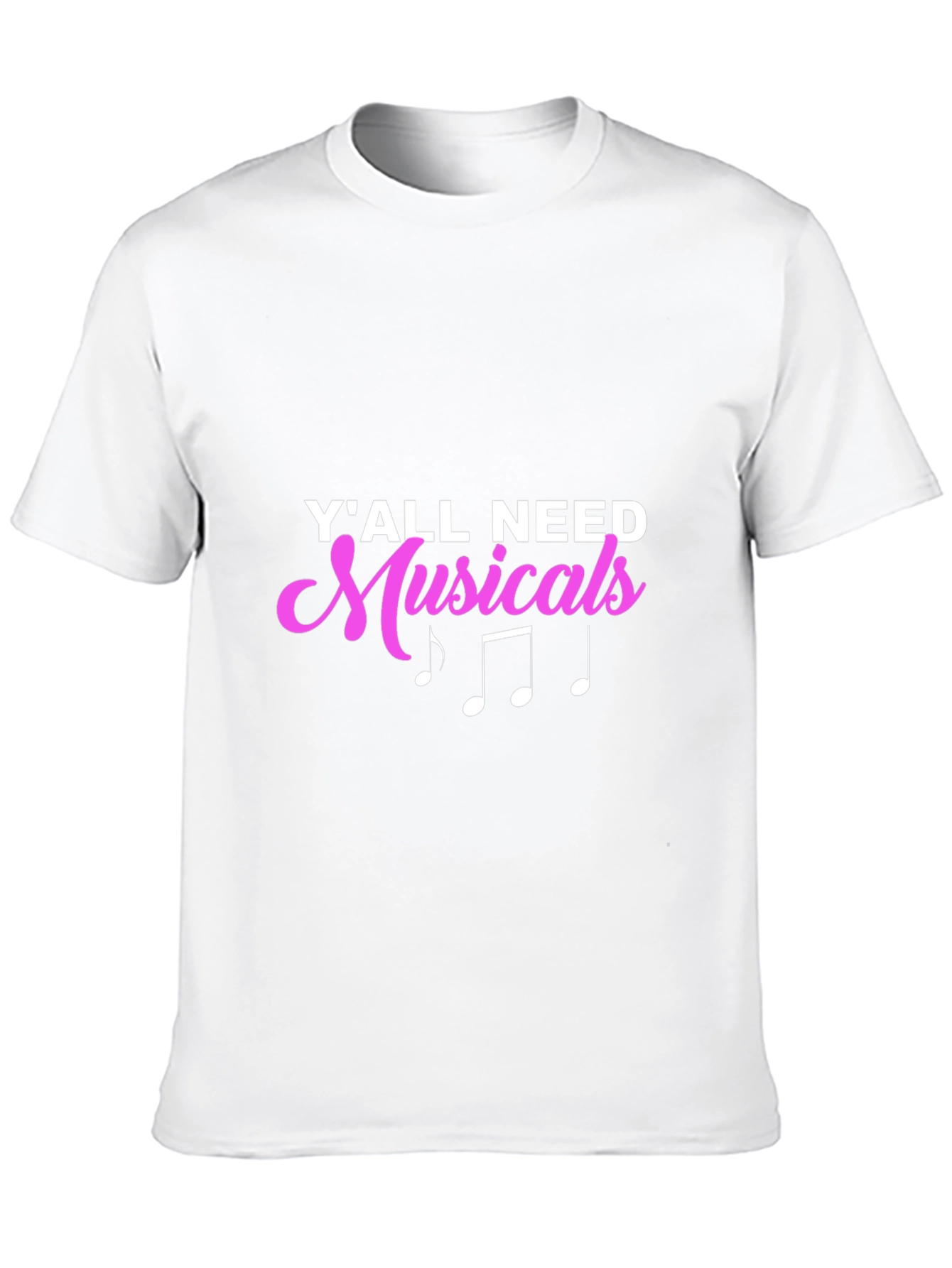 Yall Need Musicals Black T-Shirt