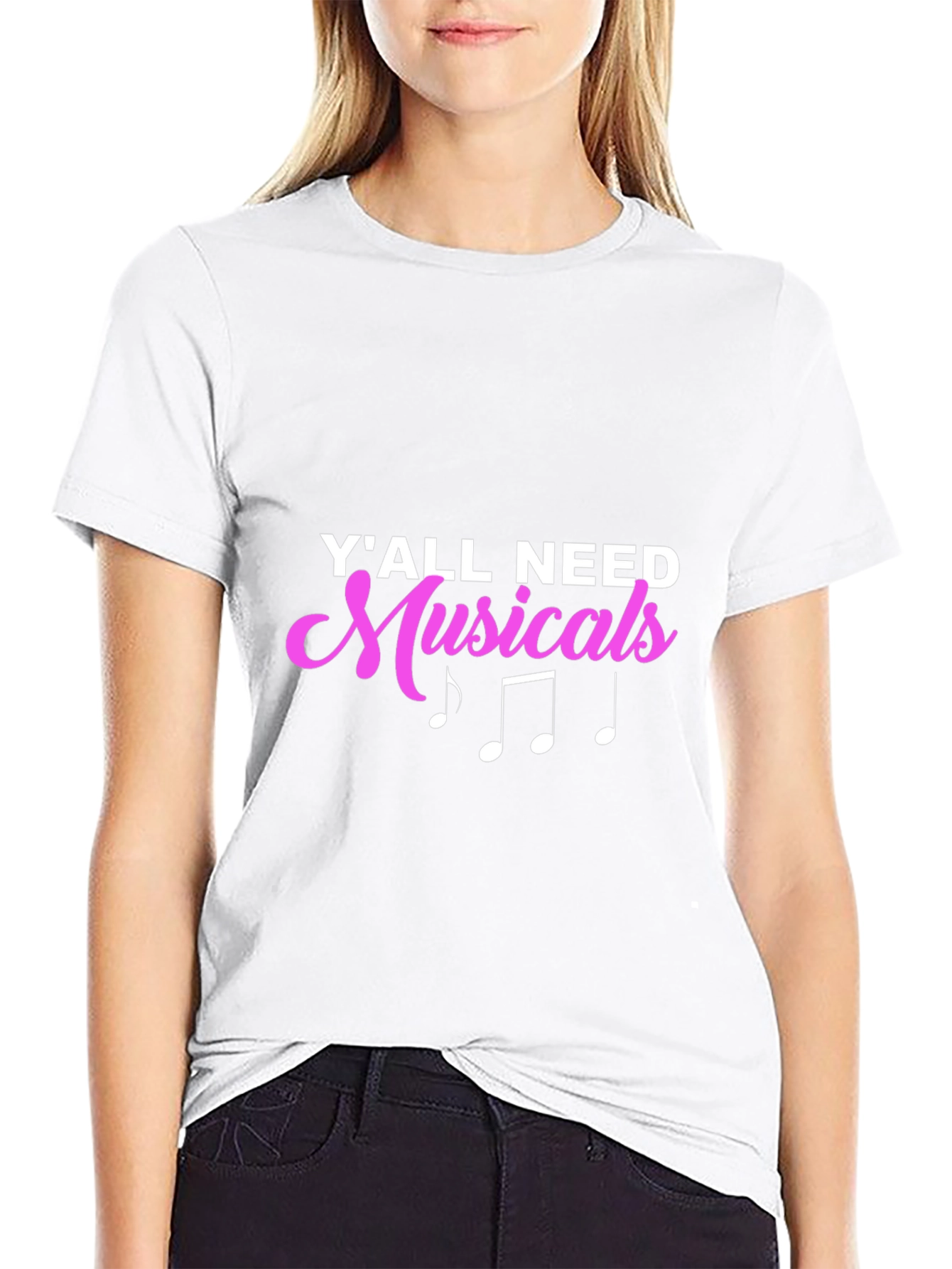 Yall Need Musicals Black T-Shirt