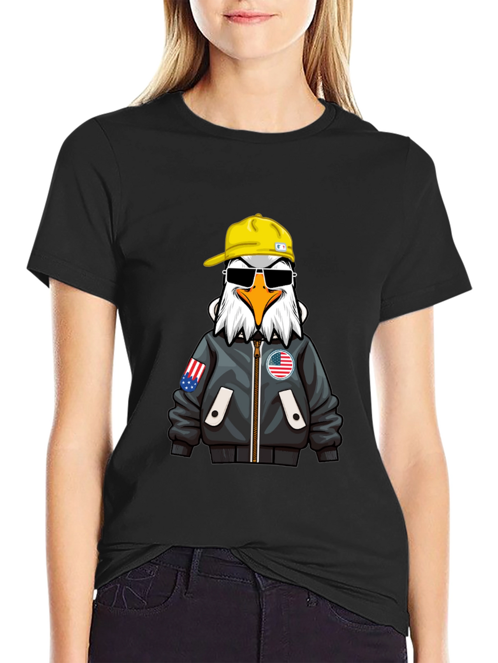 Cool Eagle Graphic T-Shirt