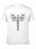 Chakra Caduceus Wings T-Shirt