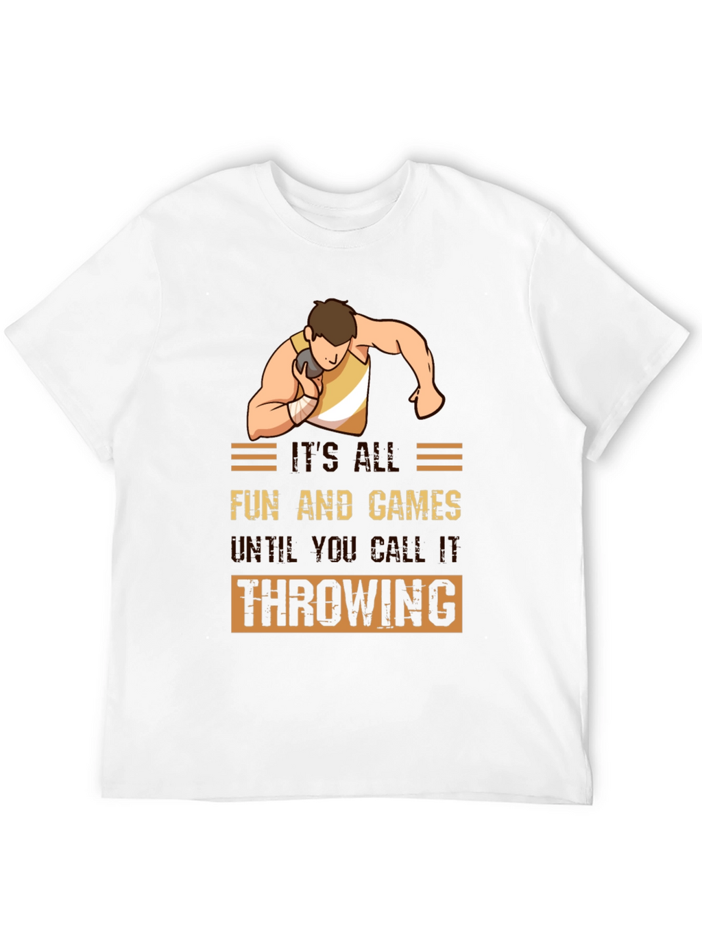 Funny Shot Put Throwing T-Shirt