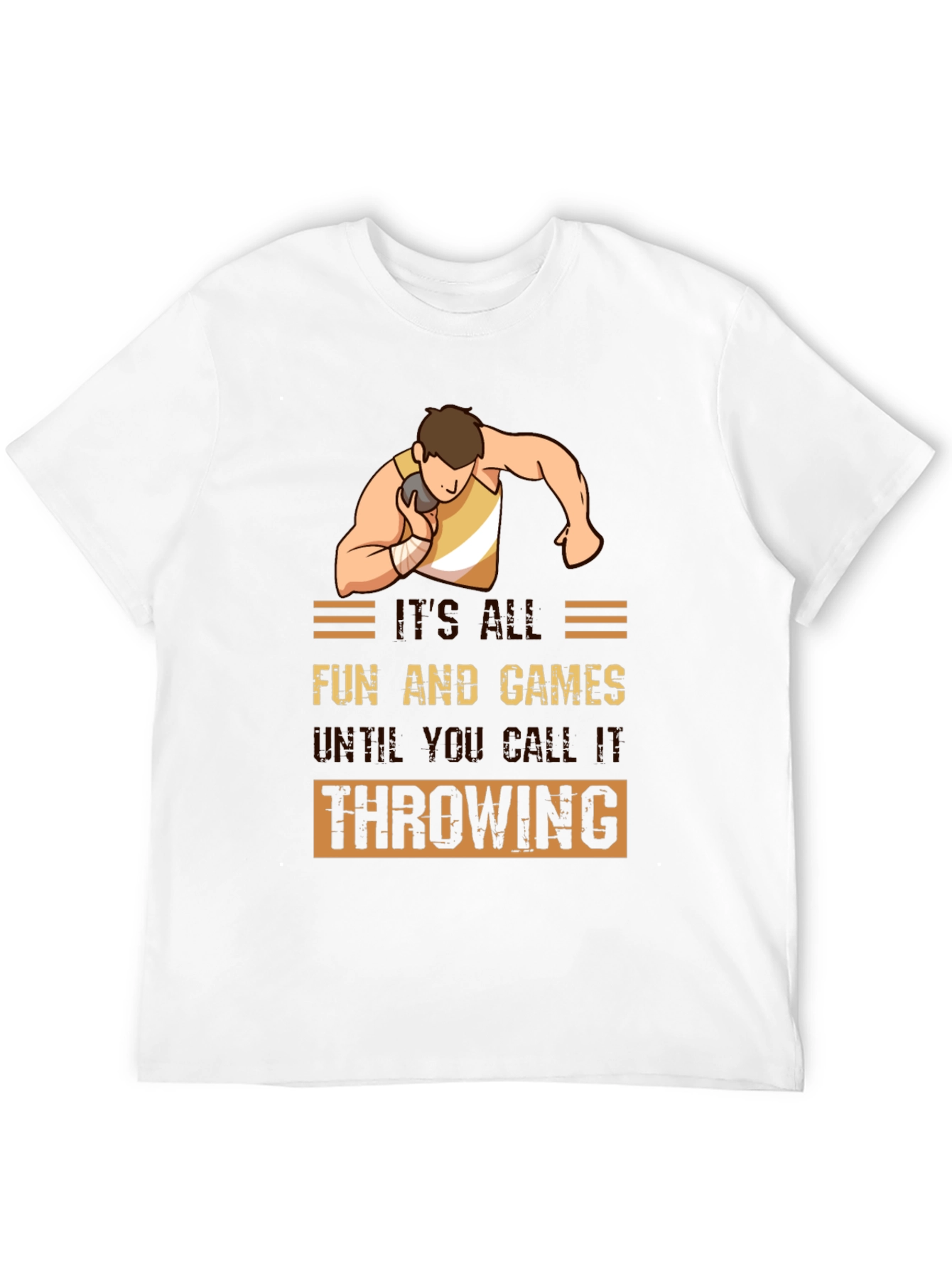 Funny Shot Put Throwing T-Shirt