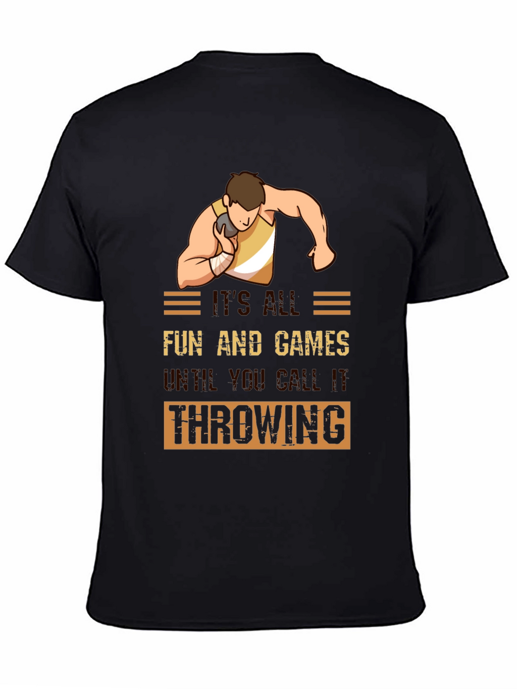 Funny Shot Put Throwing T-Shirt
