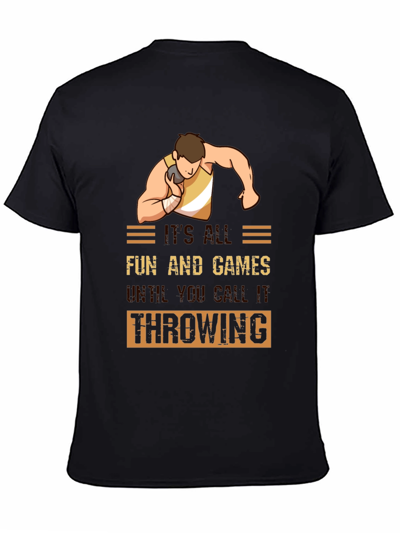 Funny Shot Put Throwing T-Shirt