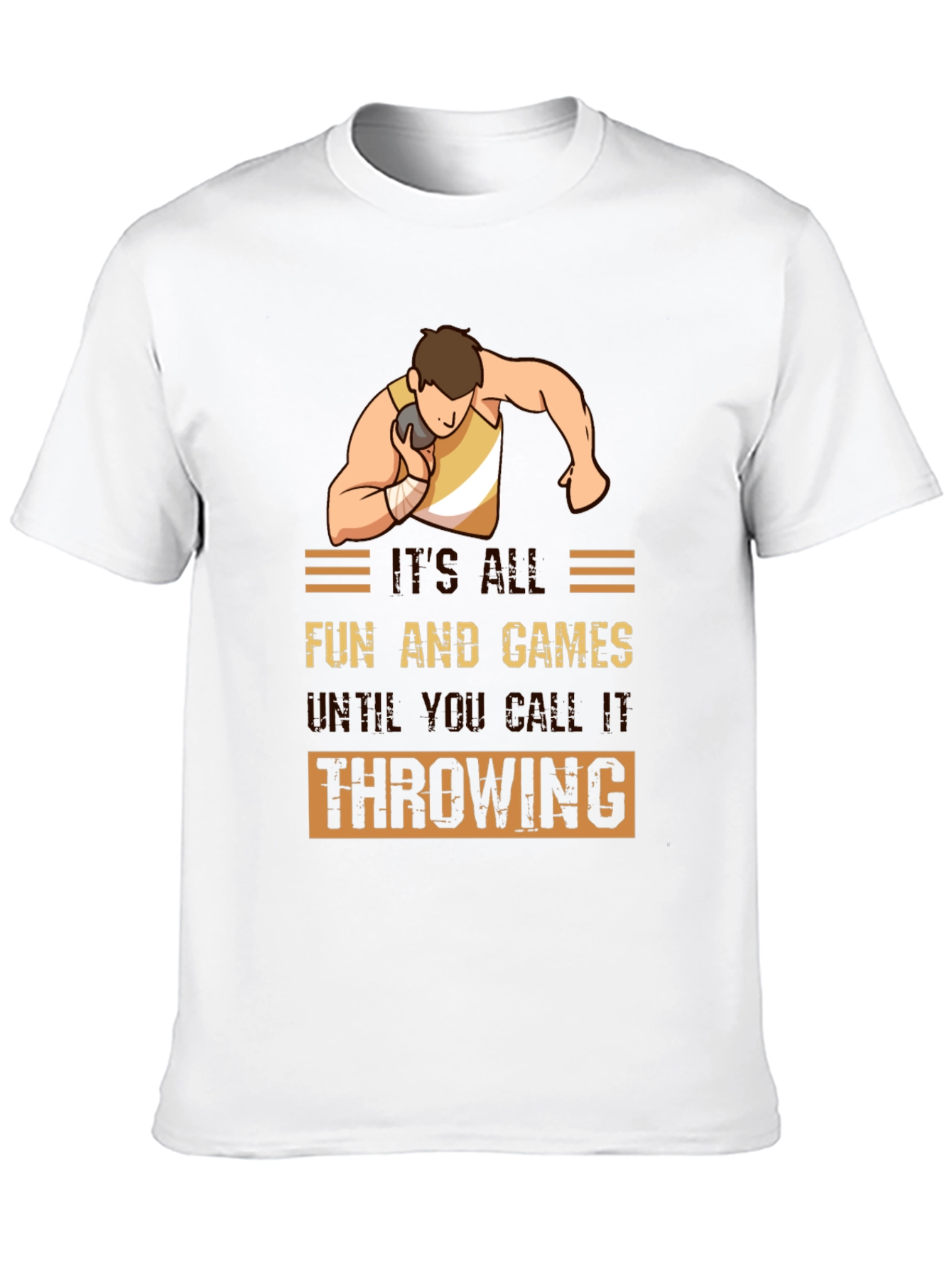 Funny Shot Put Throwing T-Shirt