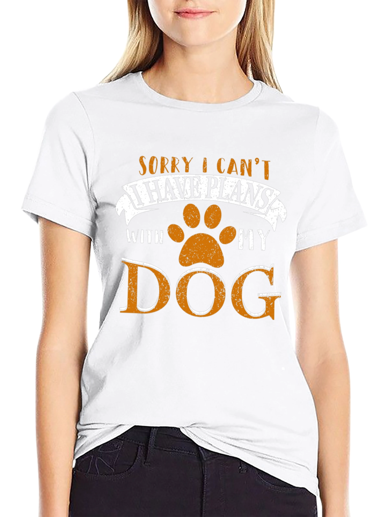 Sorry I Cant I Have Plans With My Dog T-Shirt