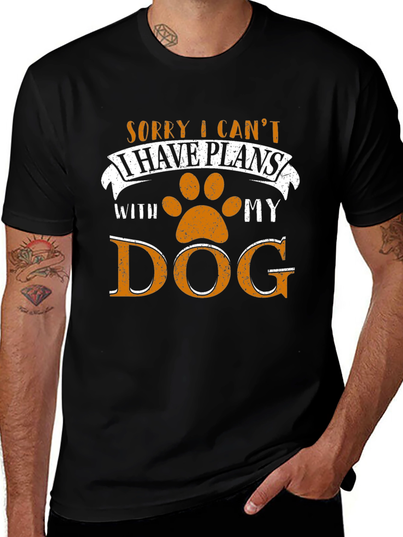 Sorry I Cant I Have Plans With My Dog T-Shirt