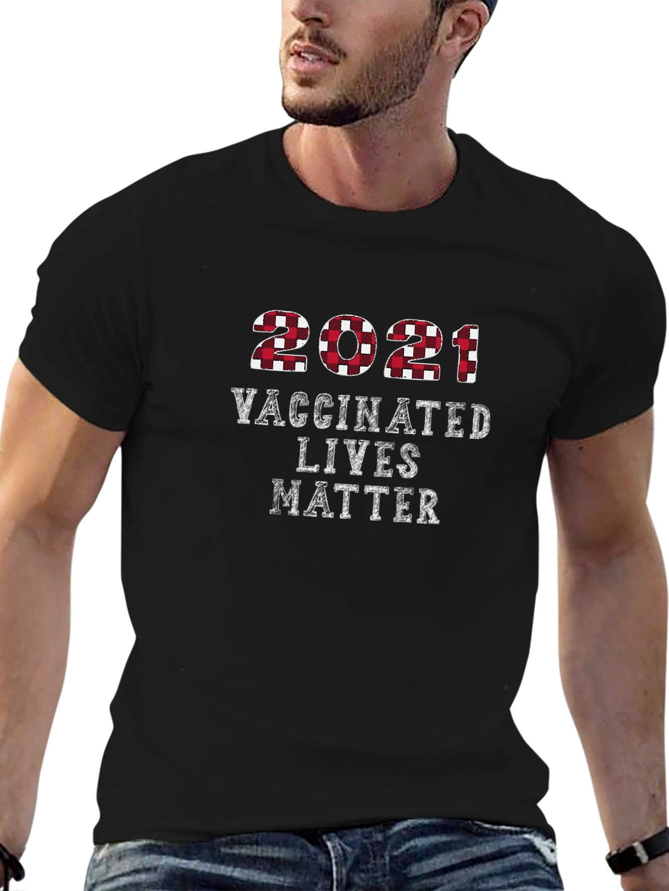 2021 Vaccinated Lives Matter Graphic Tee