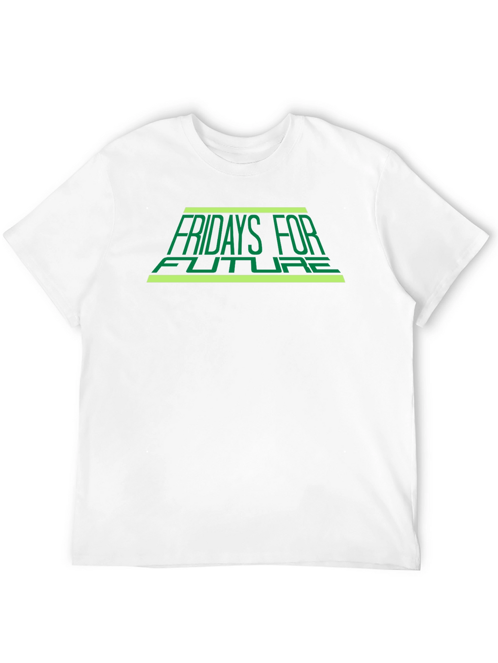 Fridays For Future Black T-Shirt - Eco Awareness