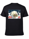 Halloween Zombie Hand Rock On T-Shirt
