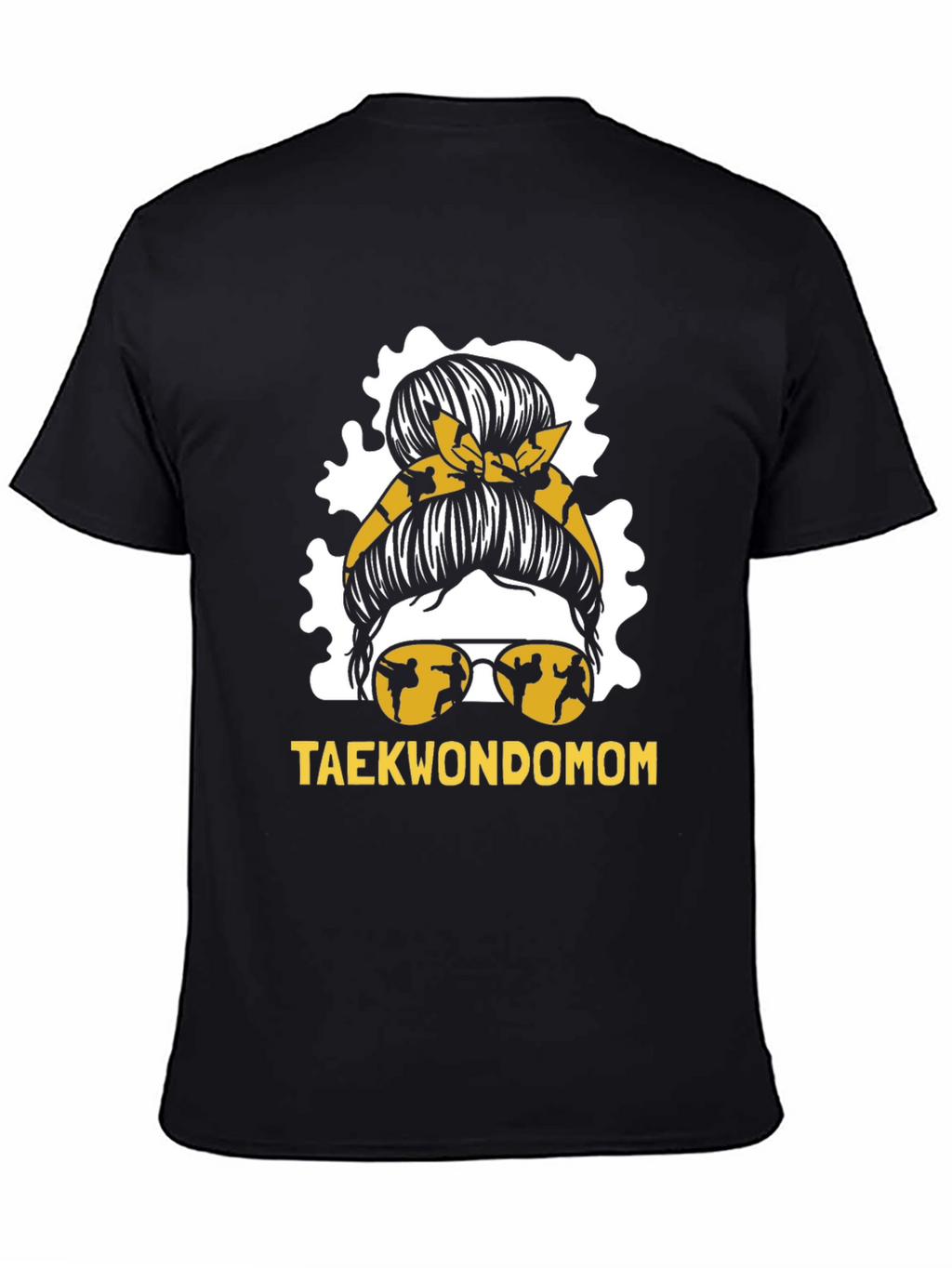 Taekwondo Mom Graphic Tee - Martial Arts Style