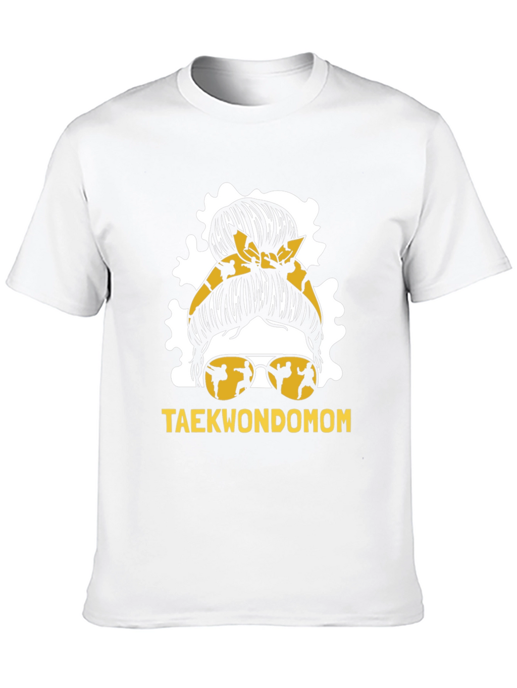 Taekwondo Mom Graphic Tee - Martial Arts Style
