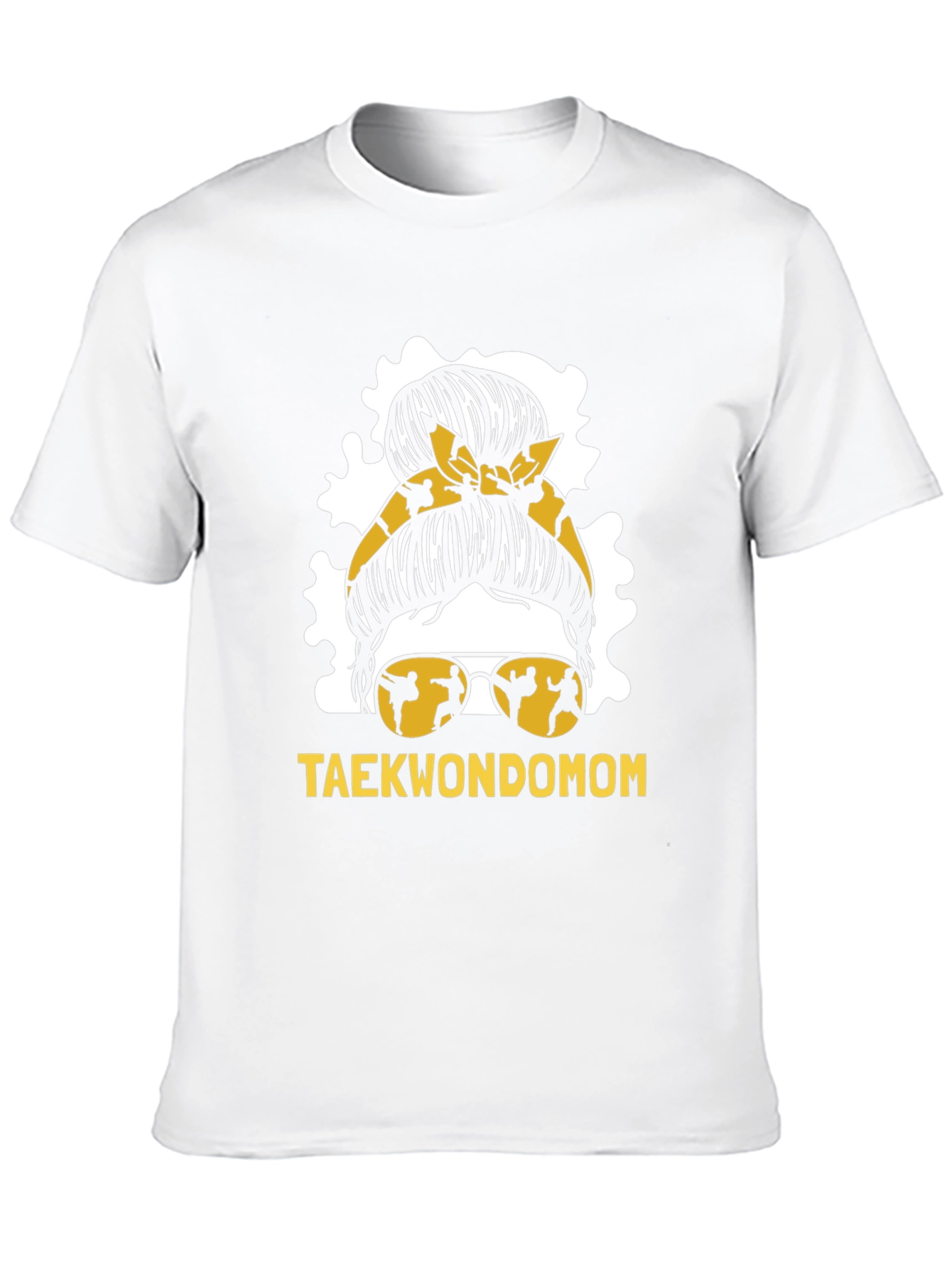 Taekwondo Mom Graphic Tee - Martial Arts Style