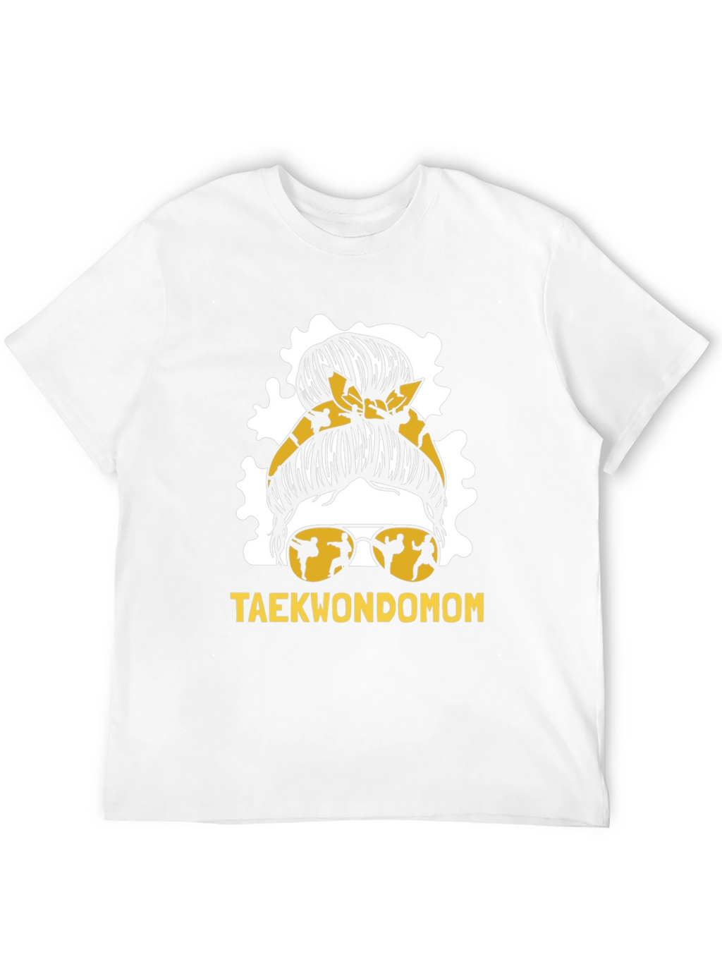 Taekwondo Mom Graphic Tee - Martial Arts Style