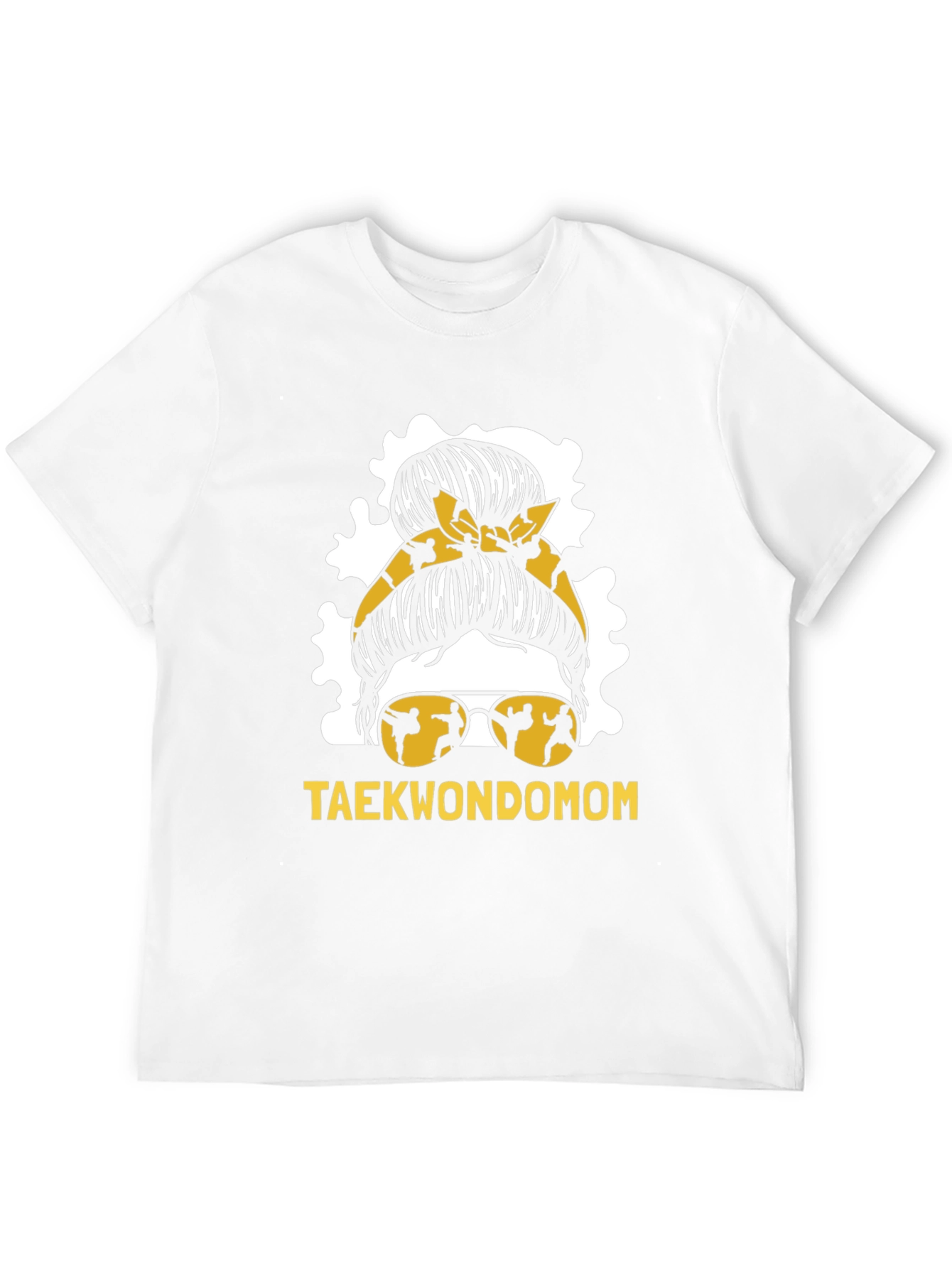 Taekwondo Mom Graphic Tee - Martial Arts Style