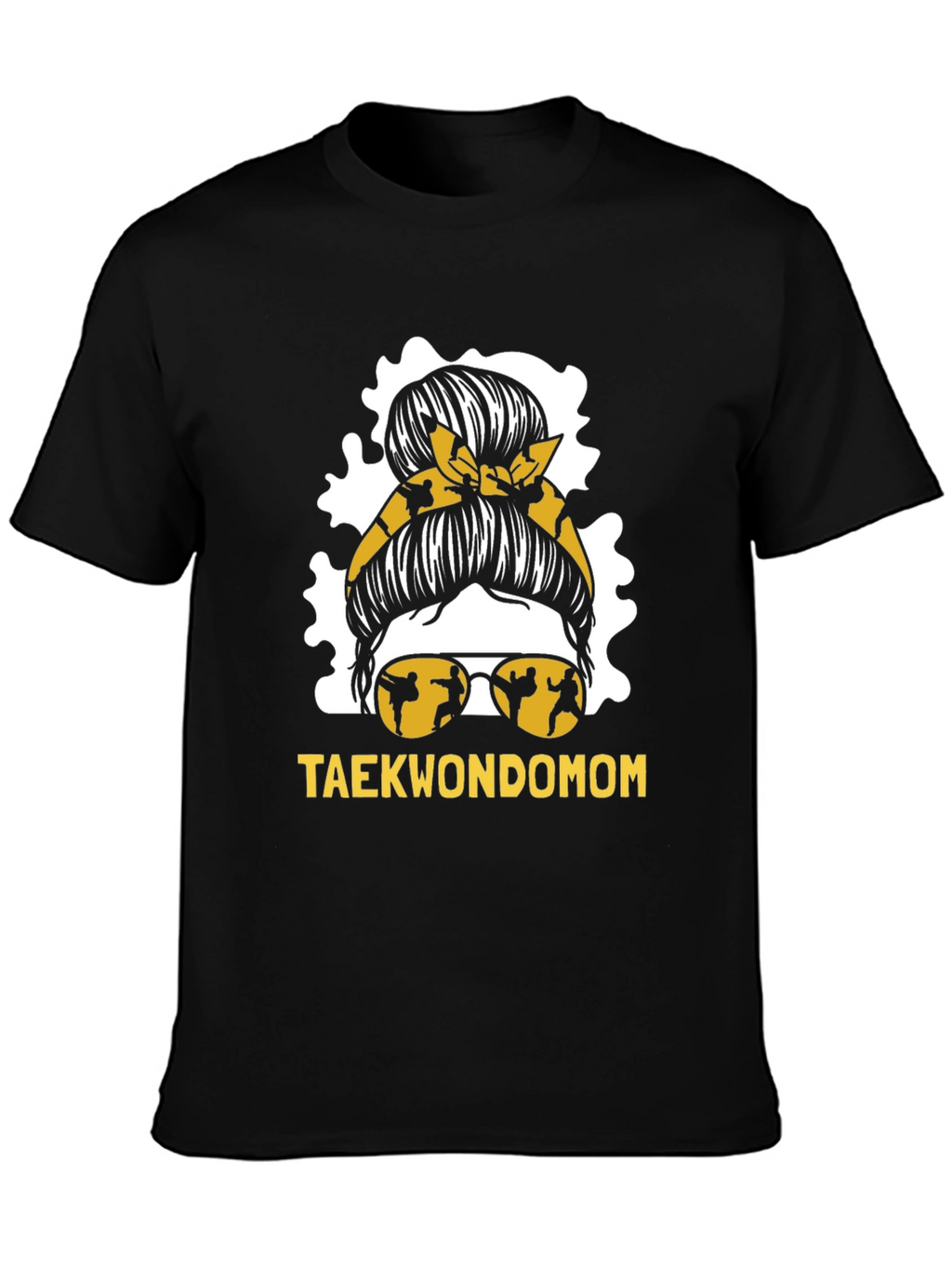Taekwondo Mom Graphic Tee - Martial Arts Style