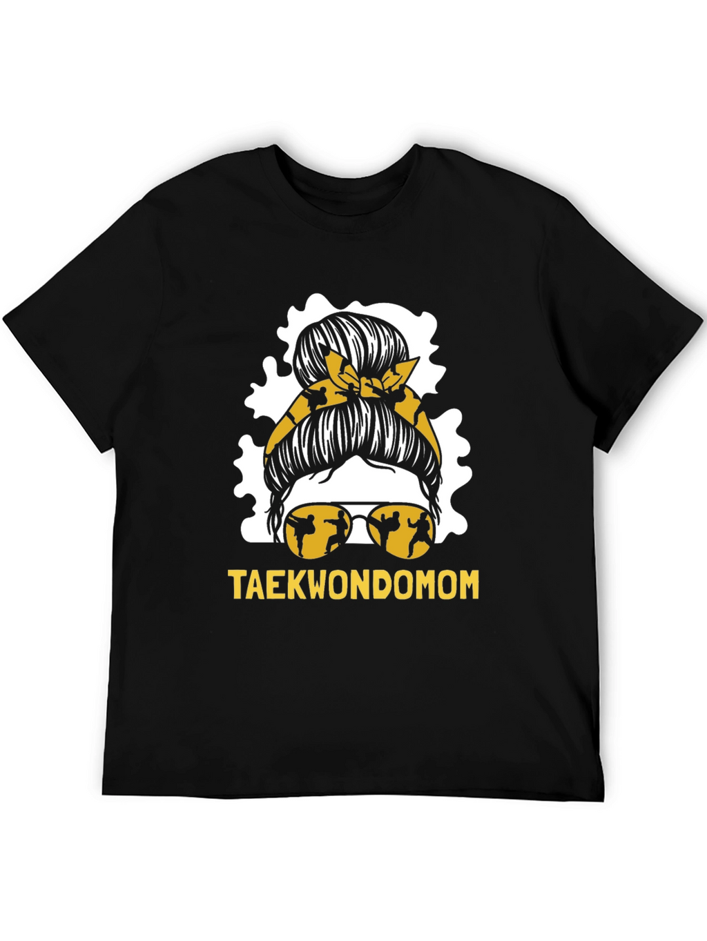 Taekwondo Mom Graphic Tee - Martial Arts Style