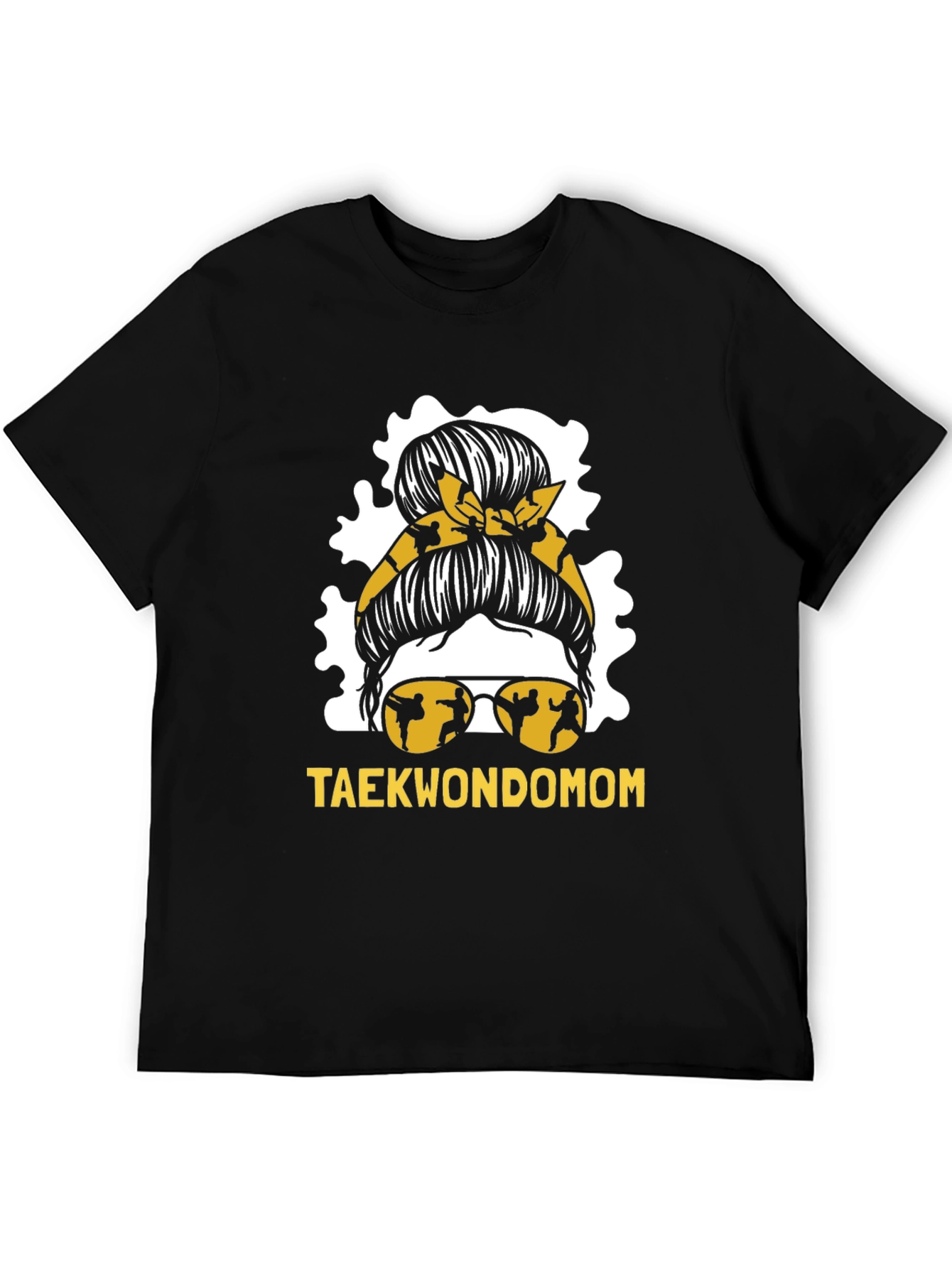 Taekwondo Mom Graphic Tee - Martial Arts Style