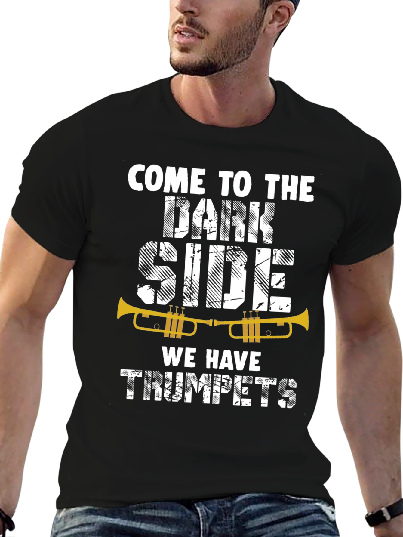 Come to the Dark Side Trumpets T-Shirt