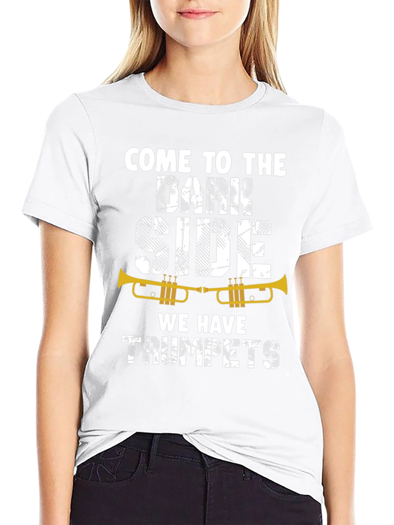 Come to the Dark Side Trumpets T-Shirt