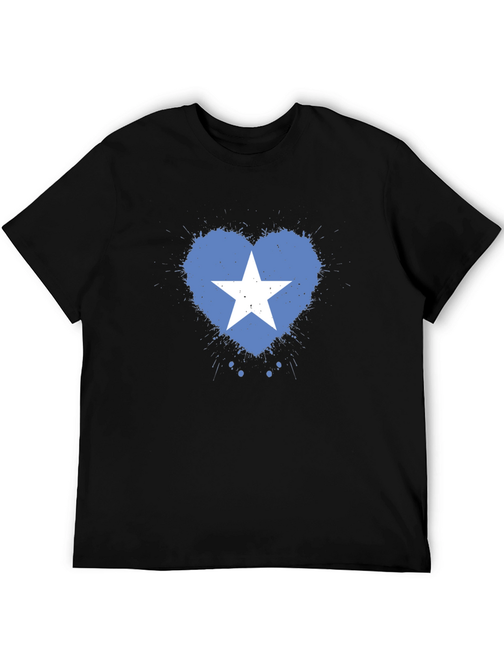 Somalia Flag Heart T-Shirt