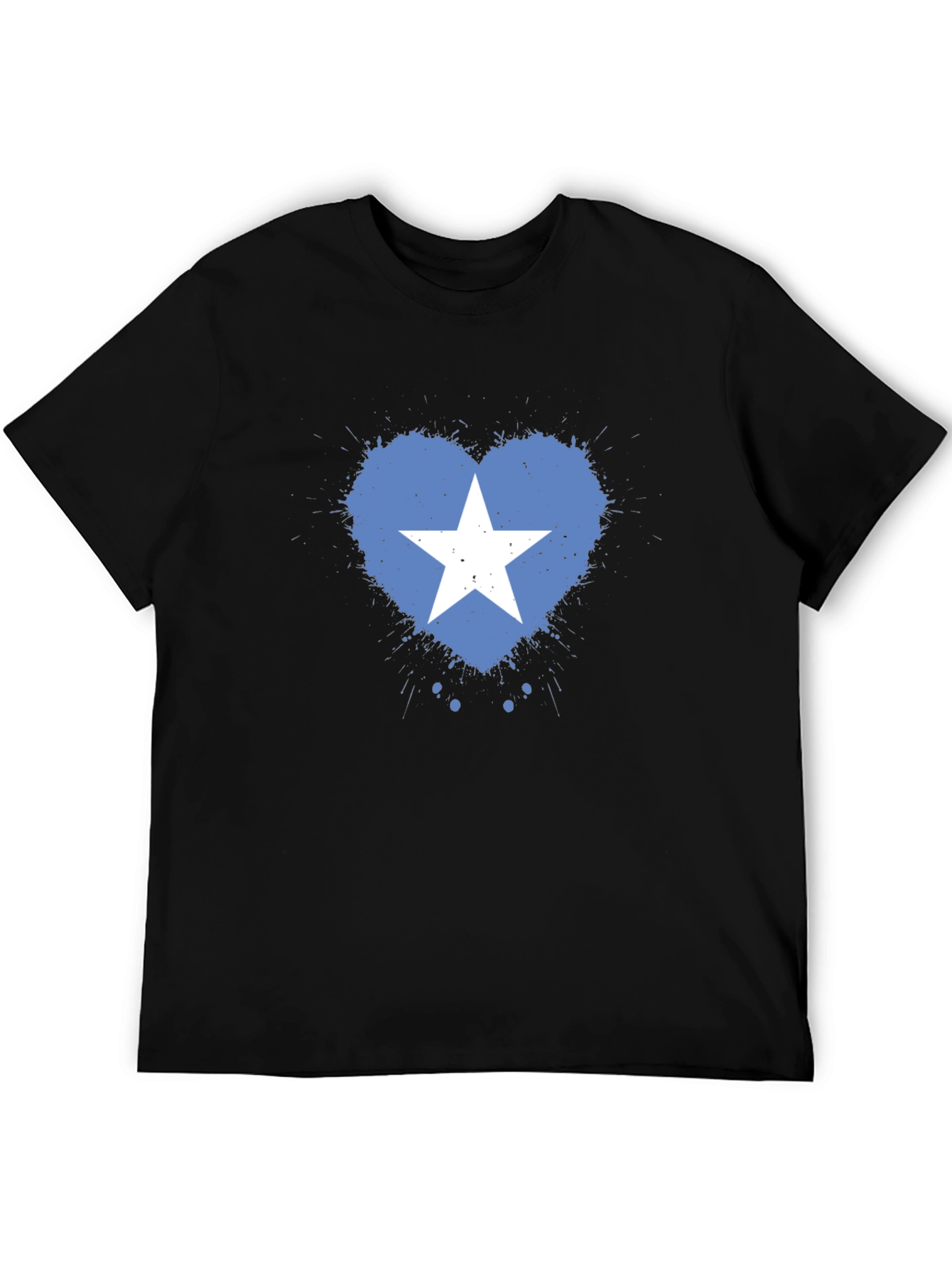 Somalia Flag Heart T-Shirt