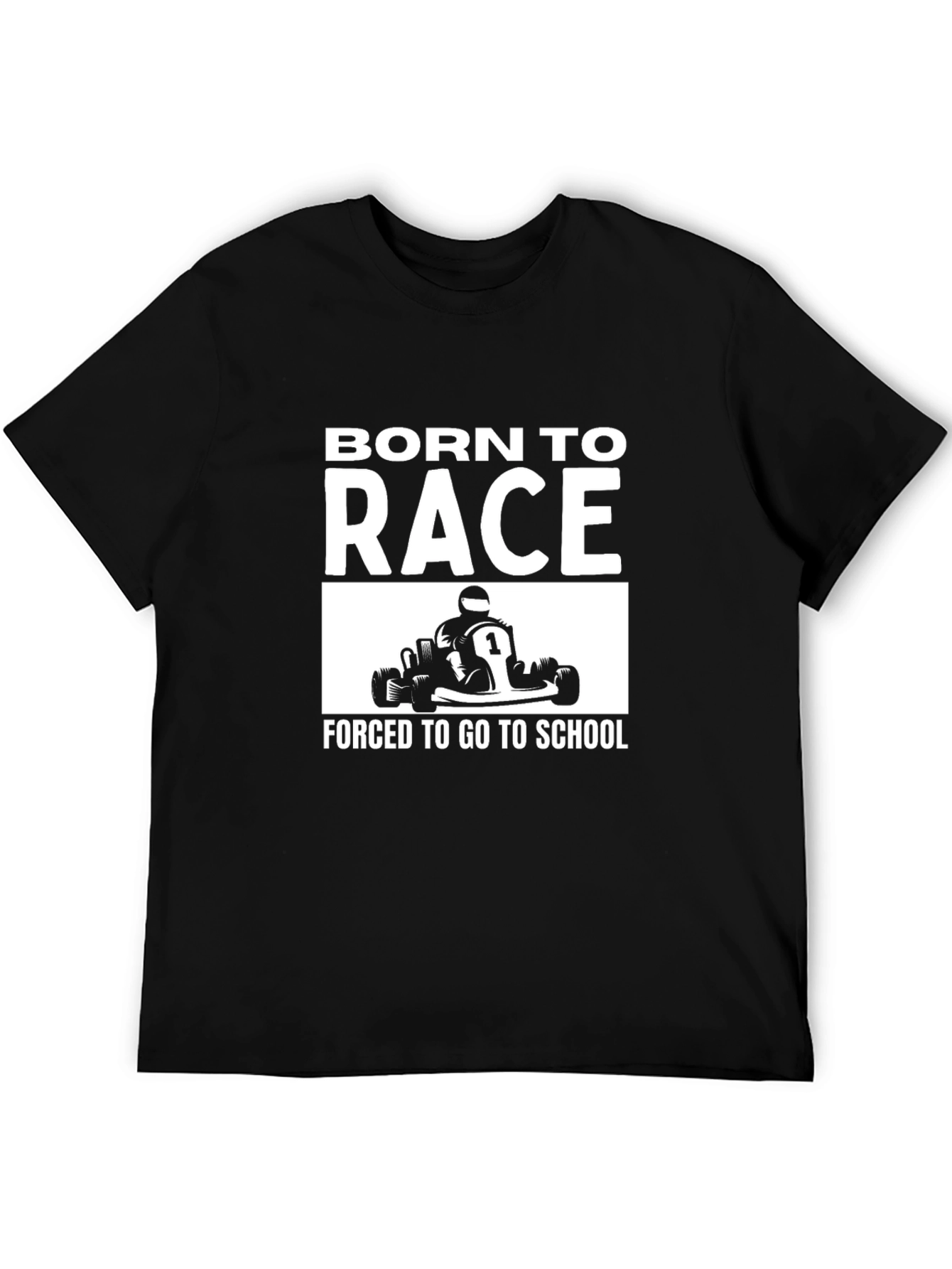 Born To Race T-Shirt - Go Kart Racing Tee