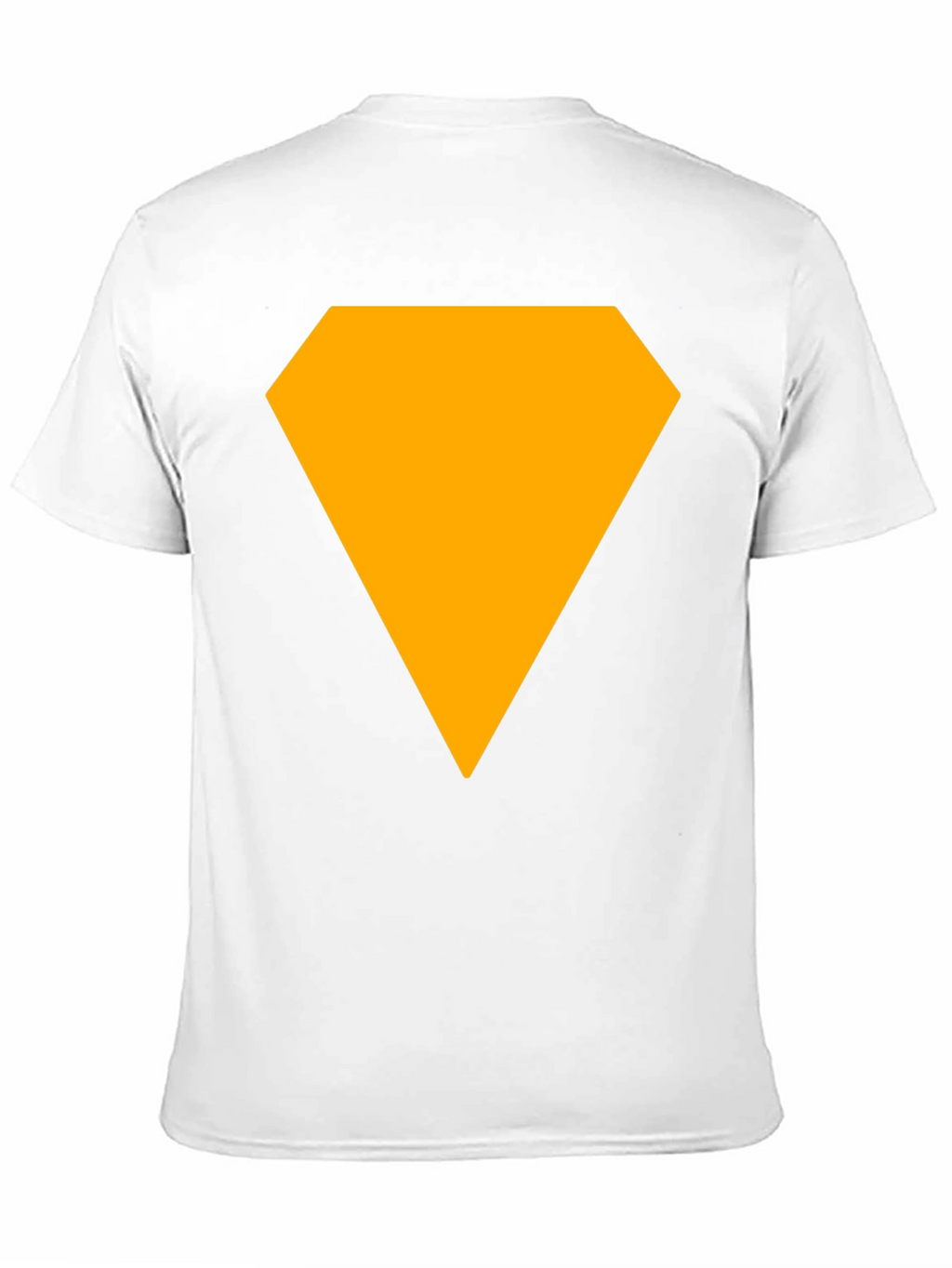 Bold Diamond Graphic Tee - Casual Black T-Shirt