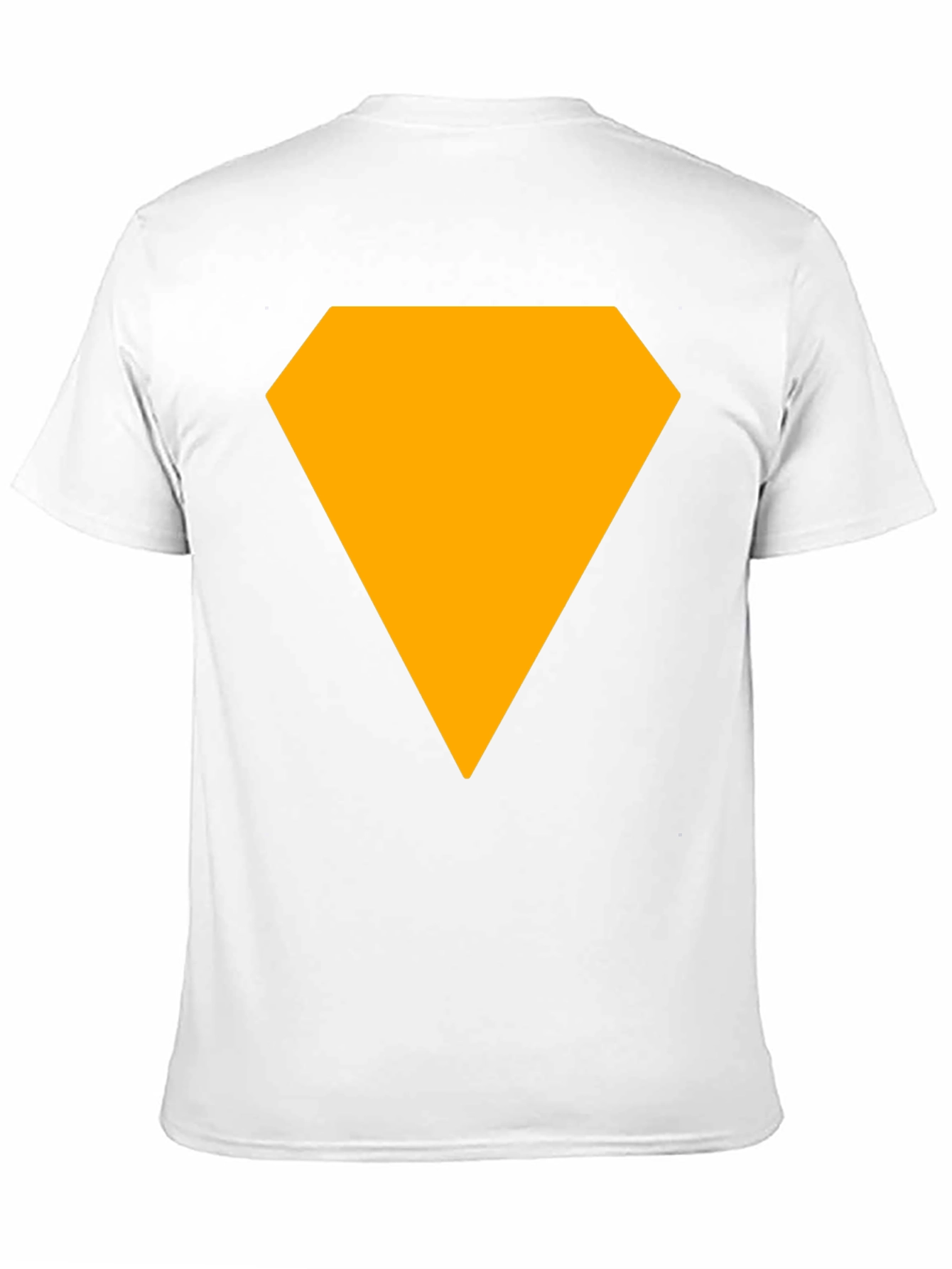 Bold Diamond Graphic Tee - Casual Black T-Shirt