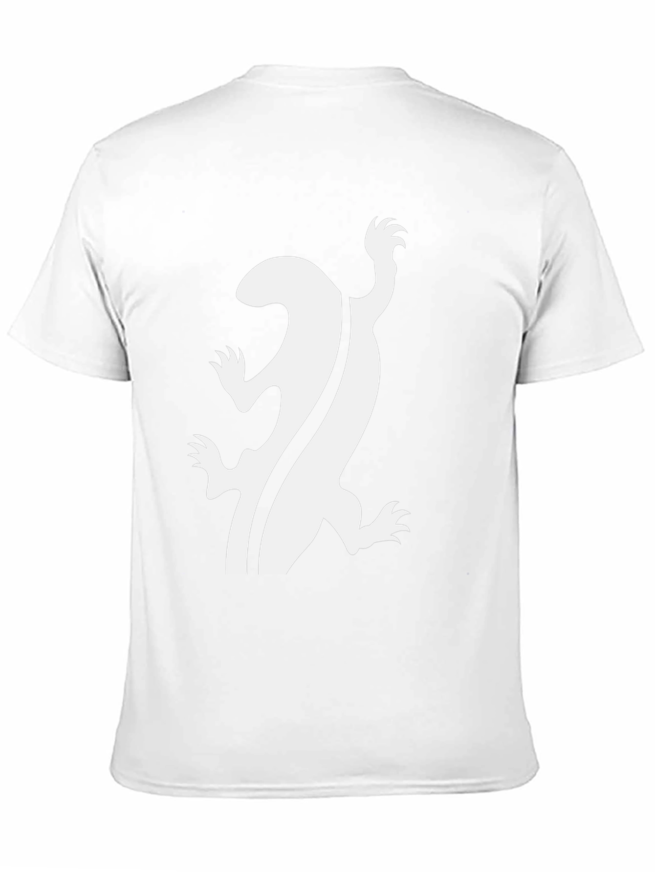 Lizard Graphic Black T-Shirt - Cool Unique Design