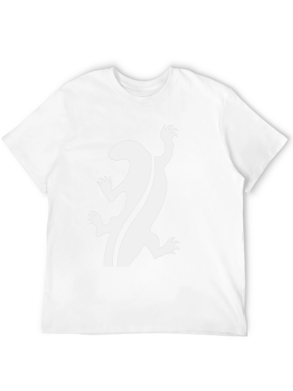 Lizard Graphic Black T-Shirt - Cool Unique Design