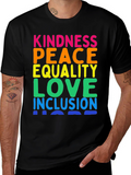 Kindness Peace Equality Love Inclusion T-Shirt