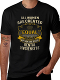 Dental Hygienist Womens T-Shirt - Equal Design