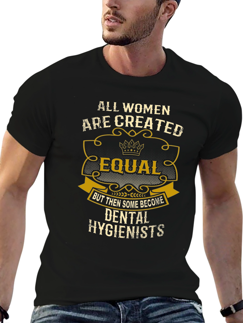 Dental Hygienist Womens T-Shirt - Equal Design