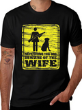 Beware of Wife Funny Graphic T-Shirt