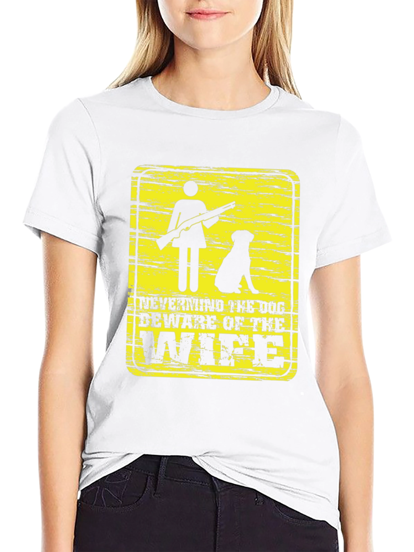 Beware of Wife Funny Graphic T-Shirt