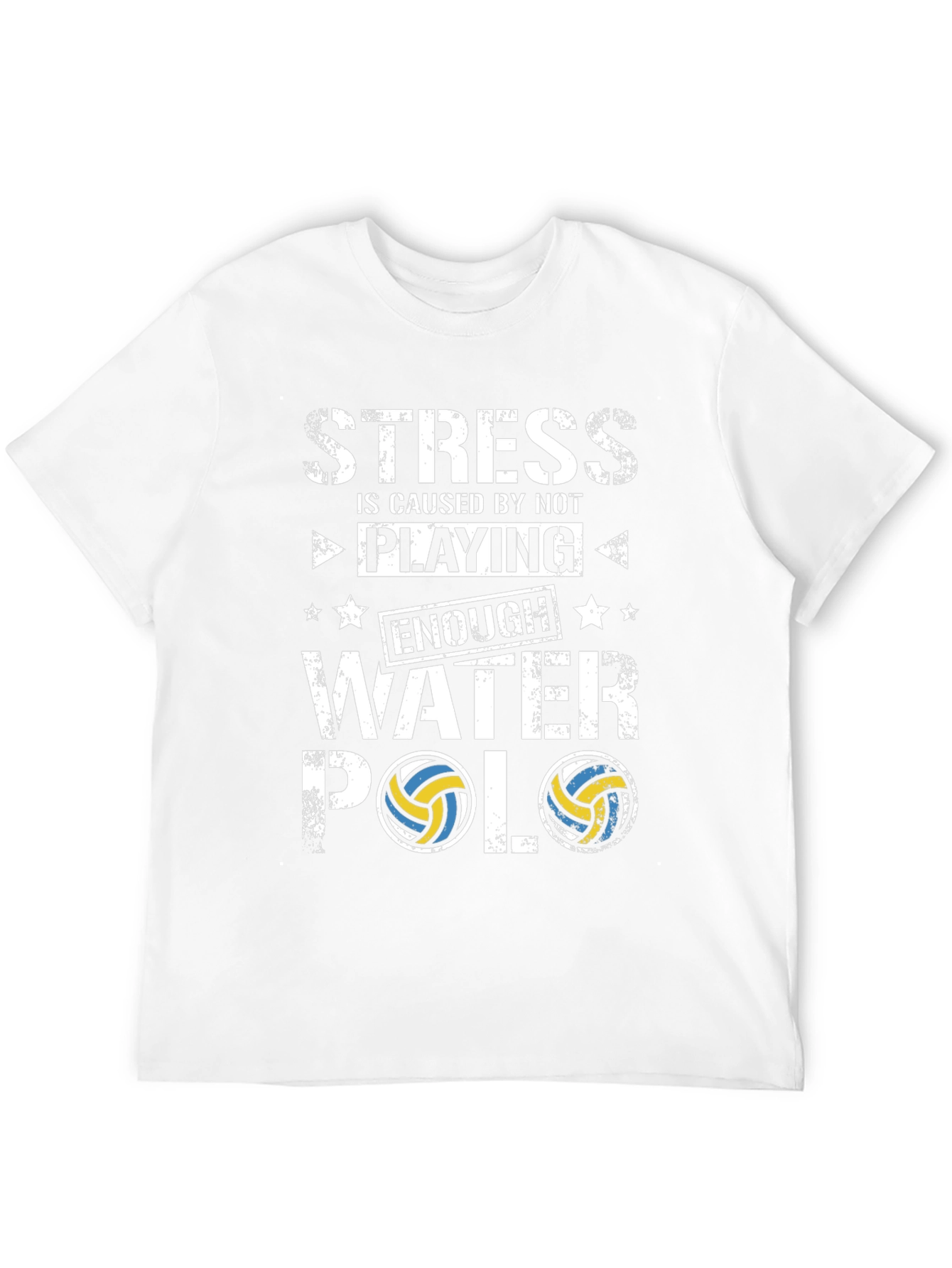 Stress Water Polo T-Shirt - Funny Player Tee