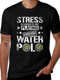 Stress Water Polo T-Shirt - Funny Player Tee