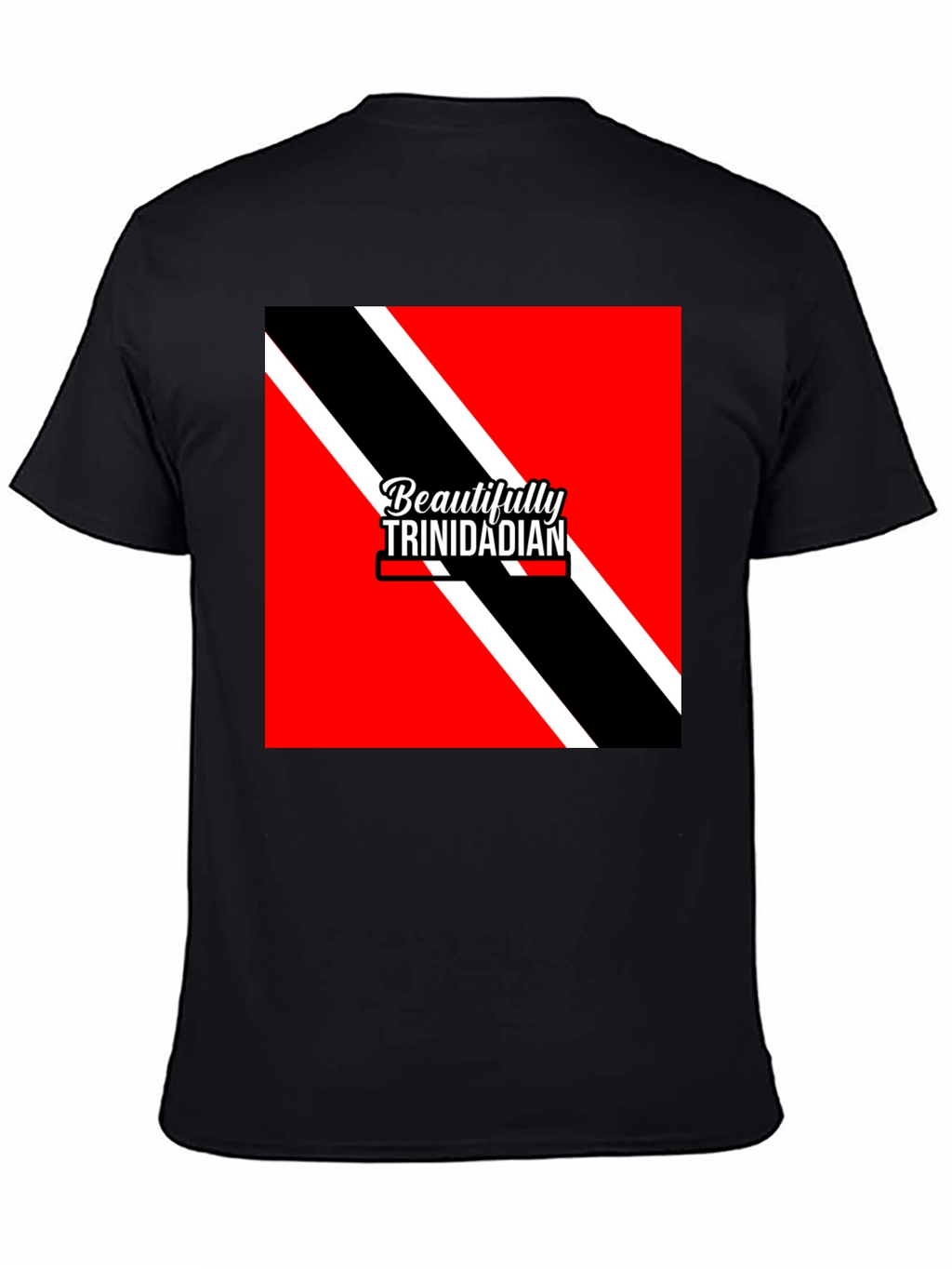 Beautifully Trinidadian Flag Graphic T-Shirt