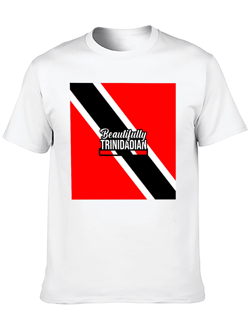 Beautifully Trinidadian Flag Graphic T-Shirt