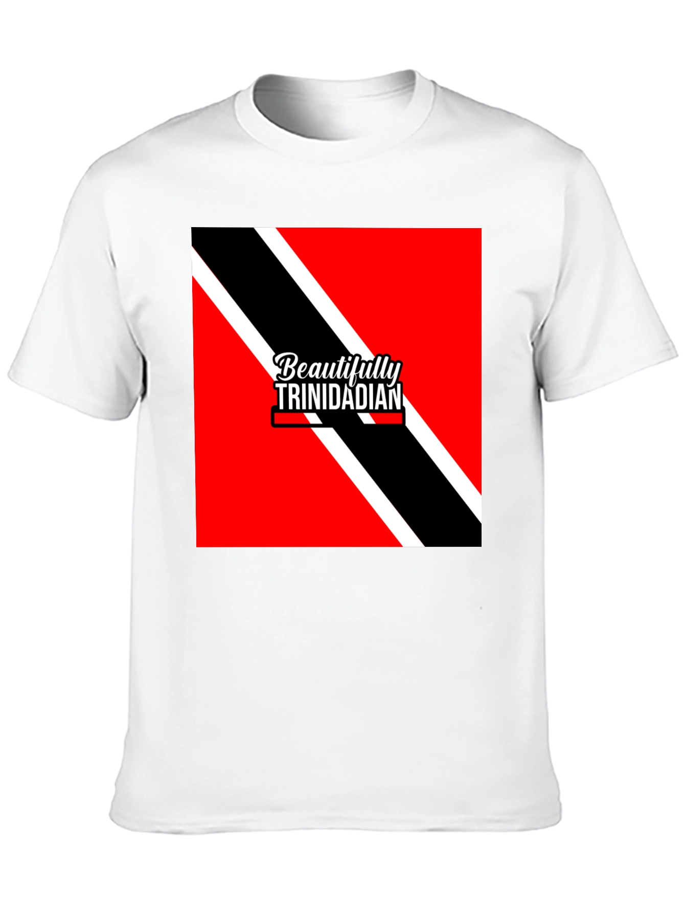 Beautifully Trinidadian Flag Graphic T-Shirt