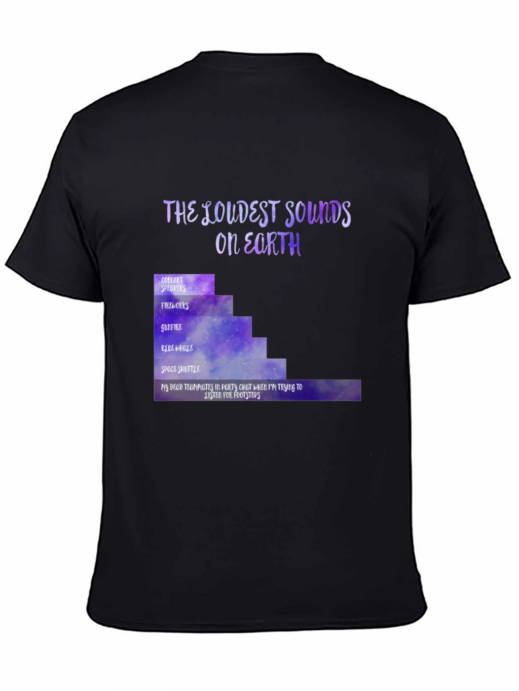 The Loudest Sounds on Earth Graphic Tee
