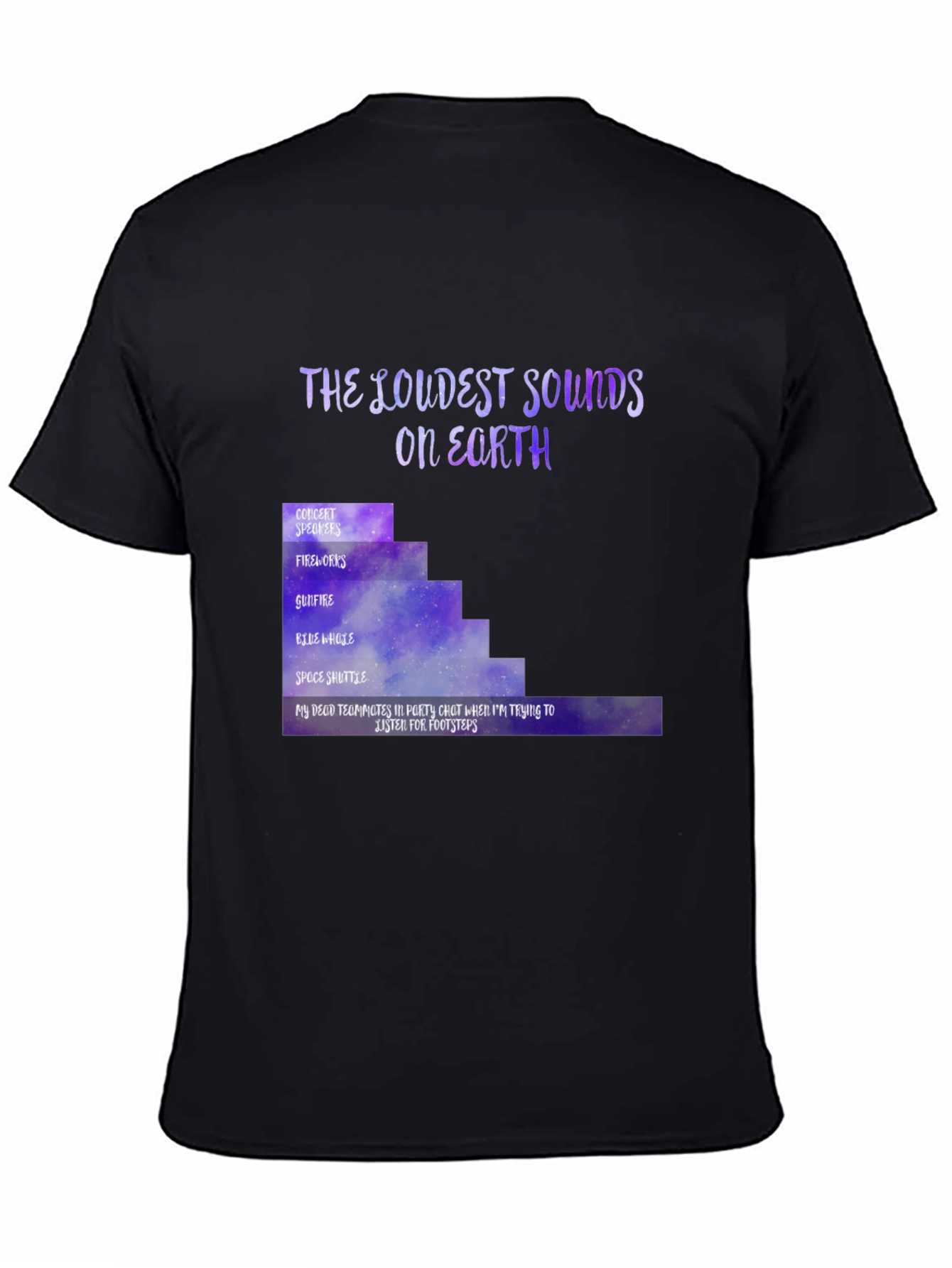 The Loudest Sounds on Earth Graphic Tee