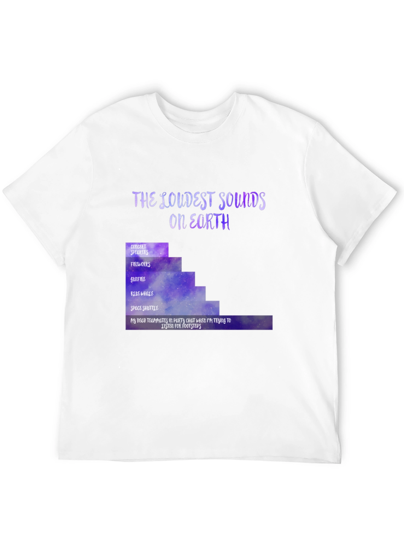 The Loudest Sounds on Earth Graphic Tee