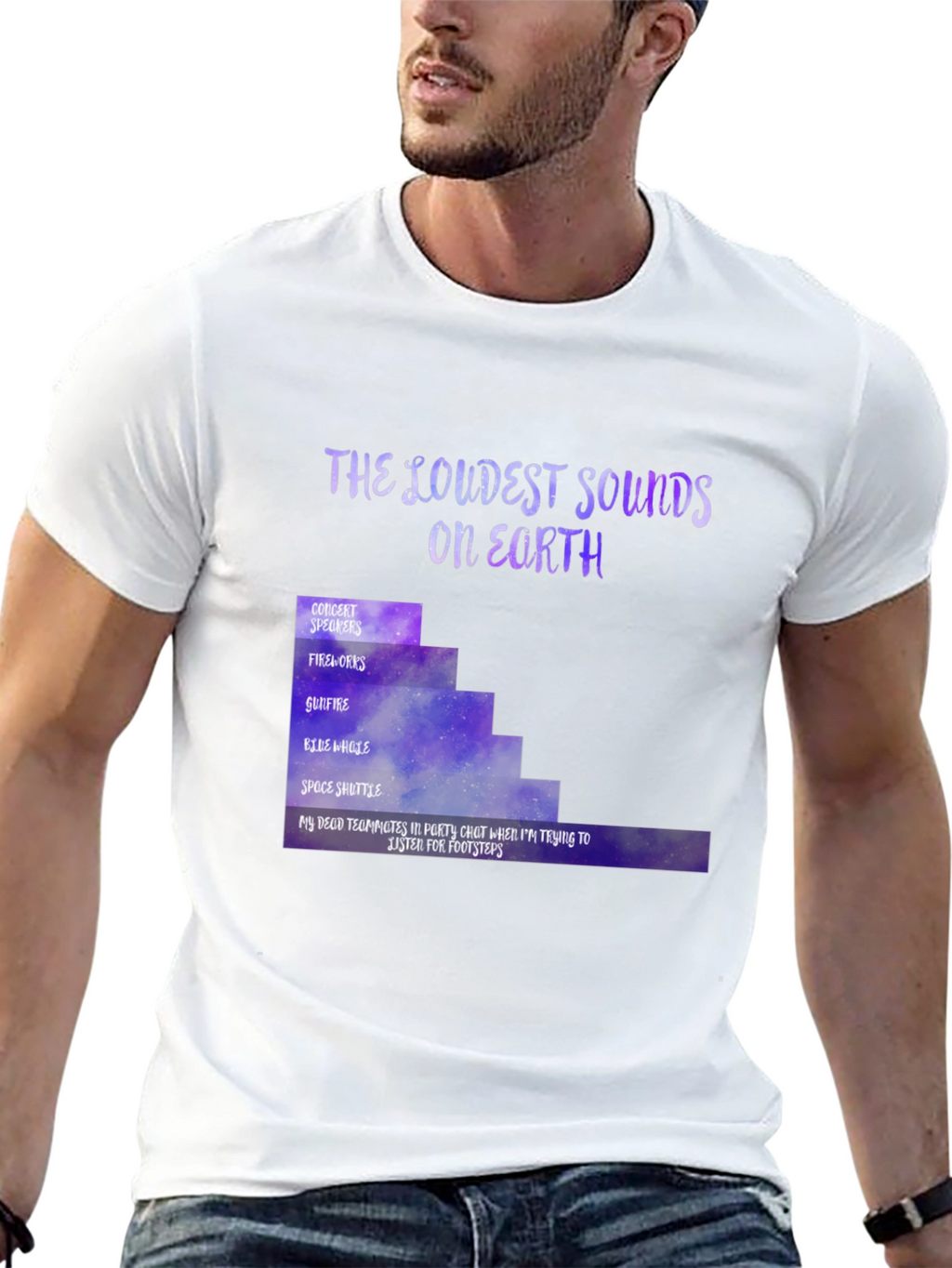 The Loudest Sounds on Earth Graphic Tee